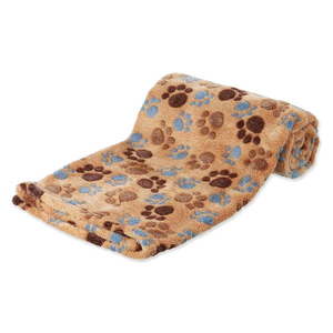 Béžová fleecová deka pre psa 100x70 cm Trixie Laslo – Plaček Pet Products vyobraziť