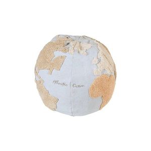 Modrý/béžový detský sedací vak World Map – Lorena Canals vyobraziť