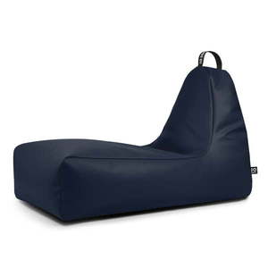 Tmavomodrý sedací vak z imitácie kože Chill XXL – So Soft? vyobraziť