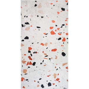Oranžový/slonovinový prateľný koberec 60x100 cm Italian Stone – Vitaus vyobraziť