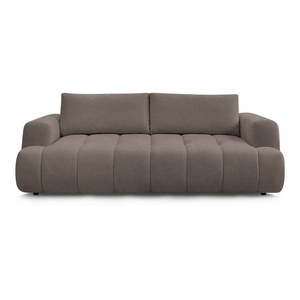 Taupe rozkladacia/s úložným priestorom pohovka 251 cm Fuji – Bobochic Paris vyobraziť