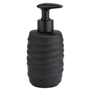 Čierny keramický dávkovač mydla 400 ml Illana – Wenko vyobraziť