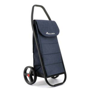 Nákupná taška na kolieskach 53 l Com Tweed Polar Black Tube – Rolser vyobraziť