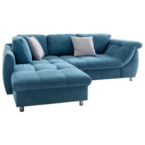 Livetastic ROHOVÁ SEDACIA SÚPRAVA, textil, modrá vyobraziť