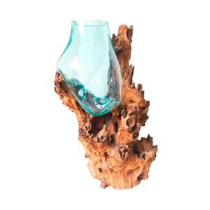 Ambia Home VÁZA, drevo, sklo, 70 cm vyobraziť