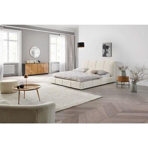 Livetastic ČALÚNENÁ POSTEĽ, 180/200 cm, biela vyobraziť