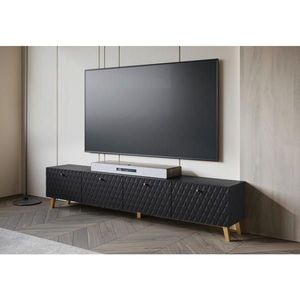 Livetastic NÍZKA KOMODA, čierna, 190/40/32 cm vyobraziť