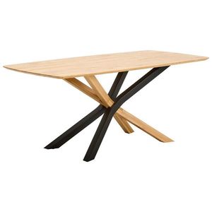 Linea Natura JEDÁLENSKÝ STÔL, dub, čierna, farba duba, 180/90/75 cm vyobraziť