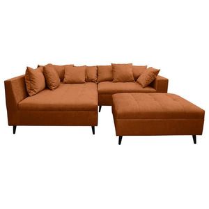 MID.YOU ROHOVÁ SEDACIA SÚPRAVA, textil, hrdzavá vyobraziť