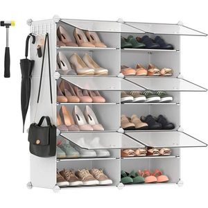XXXL REGÁL NA TOPÁNKY, biela, 83/63/32 cm vyobraziť