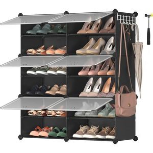 XXXL REGÁL NA TOPÁNKY, čierna, biela, 82/92/32 cm vyobraziť