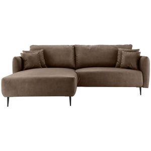 Livetastic ROHOVÁ SEDACIA SÚPRAVA, textil, hnedá vyobraziť