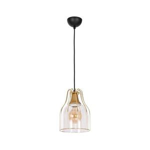 Luster na lanku ARIA 1xE27/60W/230V zlatá vyobraziť