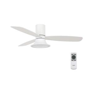 Lucci air Lucci Air 210661-LED Stmievateľný látor FLUSSO 1xGX53/18W/230V drevo/biela + DO vyobraziť