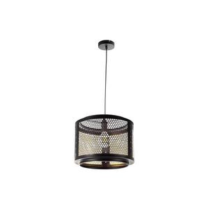 Luster na lanku VITO 1xE27/40W/230V čierna vyobraziť