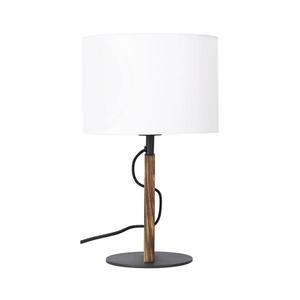 Stolná lampa PINUS 1xE27/40W/230V biela/drevo vyobraziť