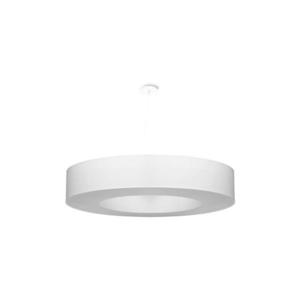 SL.0795 - Luster na lanku SATURNO 8xE27/60W/230V pr. 90 cm biela vyobraziť