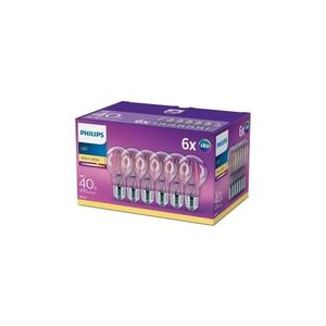 Philips SADA 6x LED Žiarovka VINTAGE Philips E27/4W/230V 2700K vyobraziť