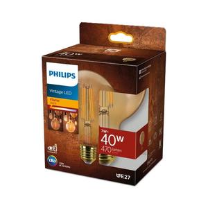 Philips LED Stmievateľná žiarovka VINTAGE Philips G95 E27/7W/230V 1800K vyobraziť