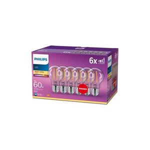Philips SADA 6x LED Žiarovka VINTAGE Philips E27/7W/230V 2700K vyobraziť
