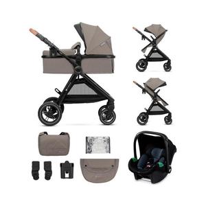 Kinderkraft KINDERKRAFT - Kombinovaný kočík 3v1 ESME Sand beige + autosedačka MINK PRO vyobraziť