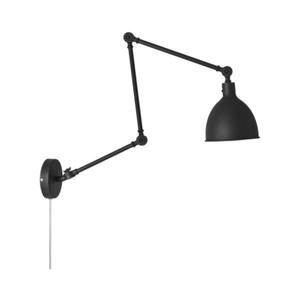 ByRydens ByRydens 2827660-4000 - Stmievateľná nástenná lampa BAZAR 1xE27/5W/230V čierna vyobraziť