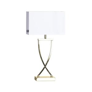 ByRydens ByRydens 2829610-5000 - Stolná lampa OMEGA 1xE27/5W/230V biela/zlatá vyobraziť