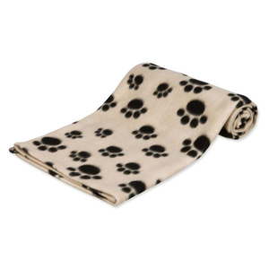 Béžová fleecová deka pre psa 100x70 cm Trixie Barney – Plaček Pet Products vyobraziť