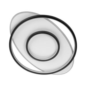 LED Stropné svietidlo LED/96W/230V 3000-5000K čierna/šedá vyobraziť