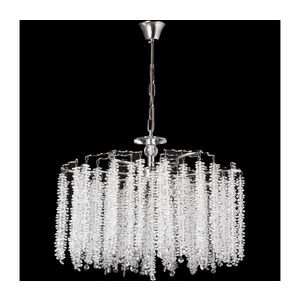 Luster na reťazi 7xE14/60W/230V pr. 54 cm lesklý chróm vyobraziť