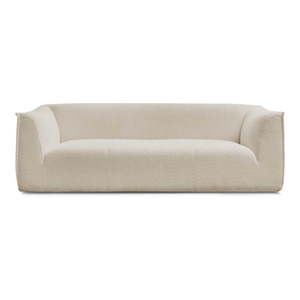 Béžová pohovka z textílie buklé 242 cm Giorgia – Bobochic Paris vyobraziť