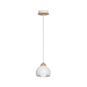 Luster DAMA 1xE27/60W/230V biela vyobraziť