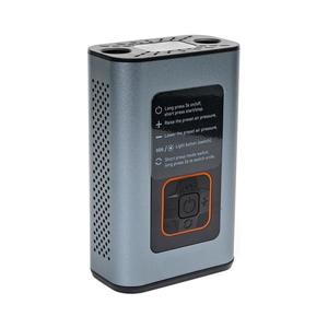 LED Digitálny vreckový kompresor 3v1 4000 mAh 5W čierna vyobraziť