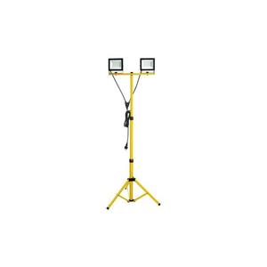 LED Reflektor so stojanom TIGRA 2xLED/50W/230V 4000K IP54 čierna/žltá vyobraziť