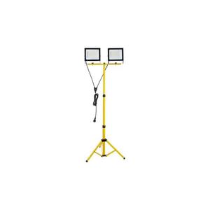 LED Reflektor so stojanom TIGRA 2xLED/100W/230V 4000K IP54 čierna/žltá vyobraziť
