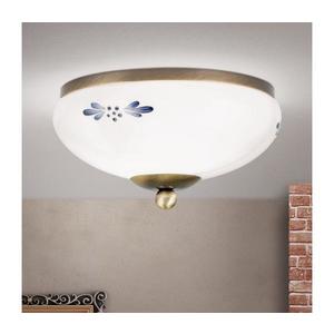 Orion Orion DL 7-672 - Stropné svietidlo LANDHAUS 1xE27/60W/230V pr. 21 cm bronz/biela vyobraziť