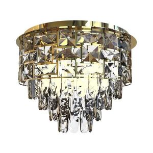 Stropné svietidlo LUXURIA 9xE14/40W/230V pr. 48 cm zlatá vyobraziť