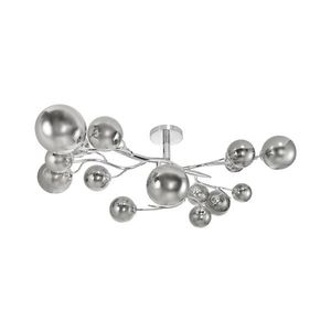 Brilagi Brilagi - LED Prisadený luster MISTEL 15xG9/3W/230V lesklý chróm/dymová vyobraziť