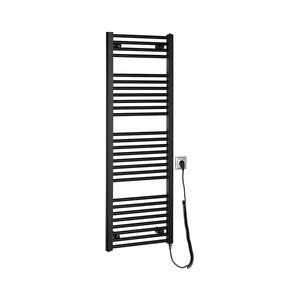 Aqualine Aqualine - Kúpeľňový elektrický radiátor DIRECT-E 400W/230V 132 cm matná čierna vyobraziť