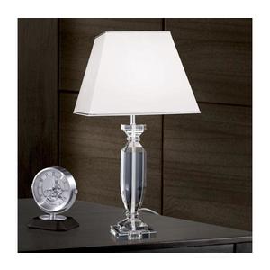 Orion Orion LA 4-1207 - Krištáľová stolná lampa POKAL 1xE27/60W/230V biela/číra vyobraziť