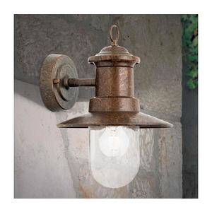 Orion Orion AL 11-1205 - Vonkajšia nástenná lampa LEONIE 1xE27/60W/230V IP44 bronz vyobraziť