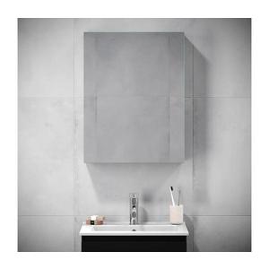 BATH DELUXE Zrkadlová kúpeľňová skrinka HENRY 65x50 cm čierna vyobraziť