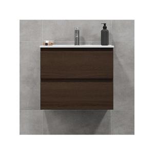 BATH DELUXE Kúpeľňová skrinka s umývadlom CONOR 61 cm orech vyobraziť