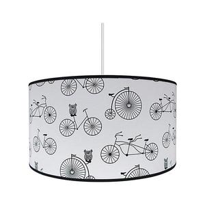 Detský luster BIKE 1xE27/60W/230V biela/čierná vyobraziť