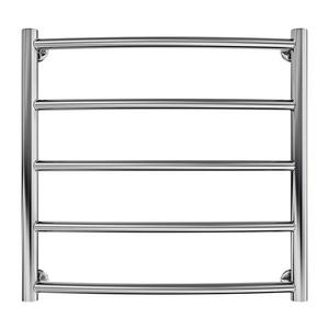 Mario-Radiators Kúpeľňový rebríkový radiátor CLASSIC 102W/230V 50x53 cm nerez/lesklý chróm vyobraziť