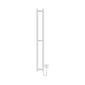 Mario-Radiators Kúpeľňový radiátor HF SLIM 80W/230V 117x14 cm biela hranatý vyobraziť