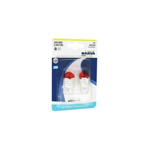 Narva SADA 2x LED Autožiarovka W21W W3x16d/1, 75W/12V červená - Narva 18100RPNVAB2 vyobraziť