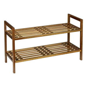 Stojan na topánky z masívu akácie v prírodnej farbe 69x40, 5x27 cm Fondi – Wenko vyobraziť