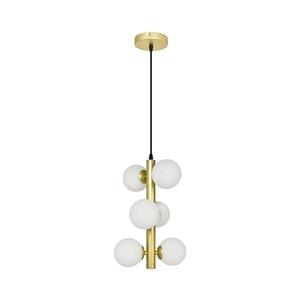 Brilagi Brilagi - LED Luster na lanku MILLA 6xG9/3W/230V zlatá/biela vyobraziť