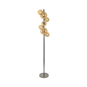 Brilagi Brilagi - LED Stojacia lampa MILLA 7xG9/3W/230V lesklý chróm/zlatá vyobraziť